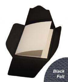 Black Pochette Envelope, Black
