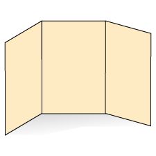 Plain 3-Fold, Sand-Ecru, Jumbo, 55lb