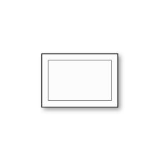 Panel Flat Card, Polar-White, Reply, Impressa, 130lb