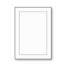 Panel Flat Card, Ultra-White, Majestic, Cypress, 130lb