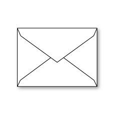 Envelope, Ultra-White, Gallant, Cypress