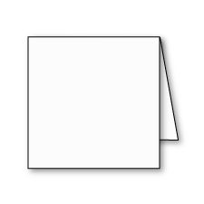 Plain Foldover, Ultra-White, Square-7, Cypress, 130lb