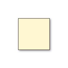 Plain Flat Card, Nature-White, Square-5, Cypress, 130lb