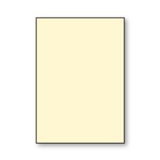 Plain Flat Card, Nature-White, Majestic, Cypress, 130lb