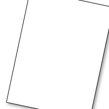 Sheet, Polar-White, 9.25x12.5, Impressa, 130lb