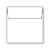 Envelope, White, Square-8, Linen