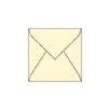 Envelope, Nature-White, Square-5, Cypress