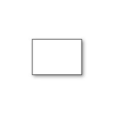 Plain Flat Card, White, A-1, 80lb