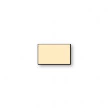Plain Place Card (Business Card), Sand-Ecru