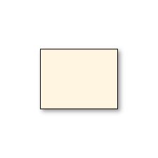 Plain Flat Card, Antique-White, A-2, Silk, 80lb