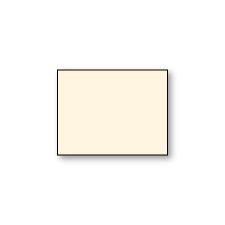 Plain Flat Card, Antique-White, A-2, 80lb