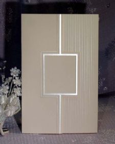 Needle Stripes Foldover, Antique-White, A-9 (princess), Silk