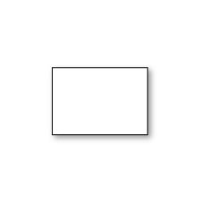 Plain Flat Card, Polar-White, Reply, Impressa, 90lb