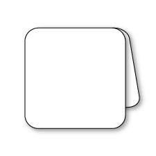 Round Edge Foldover, Ultra-White, Square-7, Cypress, 90lb