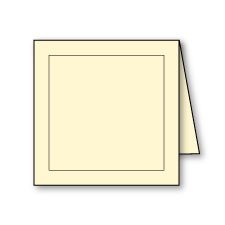 Panel Foldover, Nature-White, Square-7, Cypress, 130lb