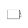 Plain Foldover, White, A-1, 80lb
