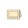 3-D Panel Foldover, Sand-Ecru, A-1, 80lb