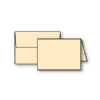 Plain Foldover, Sand-Ecru, A-1, 80lb, +Envelope