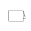 Plain Foldover, Ultra-White, Reply, Cypress, 90lb