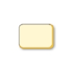 Round & Gilded Edge Flat Card, Nature-White, Reply, Cypress, 260lb