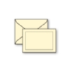 Panel Flat Card, Nature-White, Reply, Cypress, 130lb, +Envelope