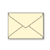 Envelope, Nature-White, Gallant, Cypress