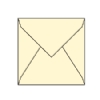 Envelope, Nature-White, Square-7, Cypress